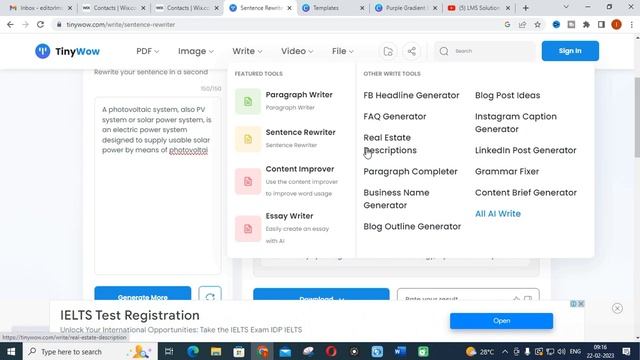 Tinywow | Free AI Tool | Research Paper writing, Image & Document conversion | Better than chatgpt смотреть онлайн