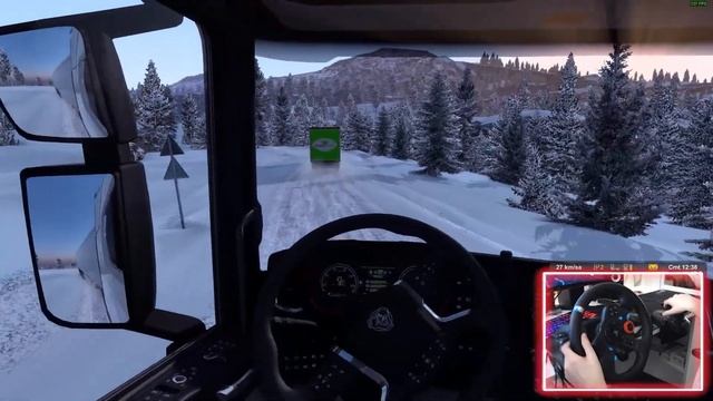 KARDA SEBZE JETİ YAPTIK !!! YOLDA KALACAKTIK !!! w/@OyunPas0 ETS 2 Kirkenes Maden [ Logitech G29 ] смотреть онлайн