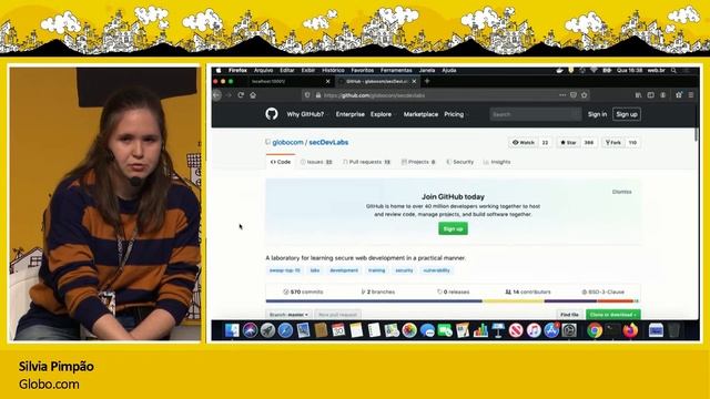 [Web.br 2019] secDevLabs: um laboratório prático para aprendizagem em desenvolvimento seguro смотреть онлайн