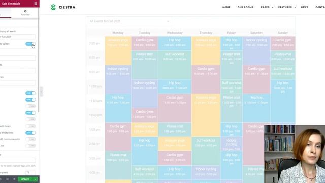 How to Add Timetable Event Schedule Widget for Elementor смотреть онлайн