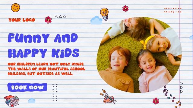 VideoHive - Kids Promo I Kindergarten Slideshow - 32985441 смотреть онлайн