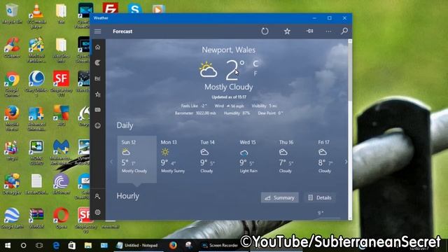 How to Set the Correct Location with Windows Weather App (Windows 10) смотреть онлайн