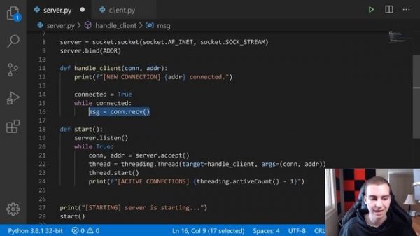 Python Socket Programming Tutorial