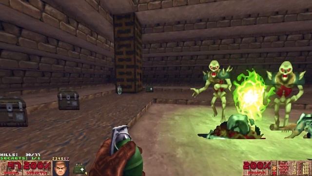 Doom ⚰️ Evil Egypt | Map 02 ✬ 100% Secrets смотреть онлайн