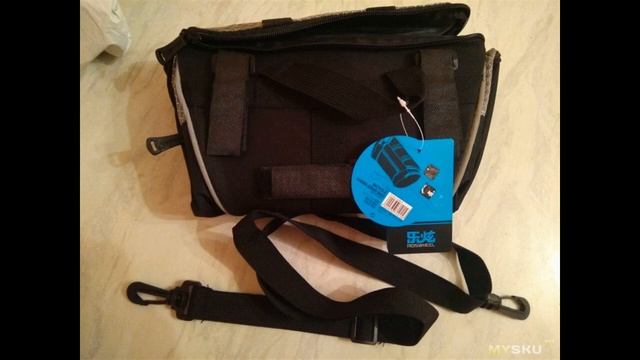 Велосипедная сумка с креплением на руль ROSWHEEL | #Обзор смотреть онлайн