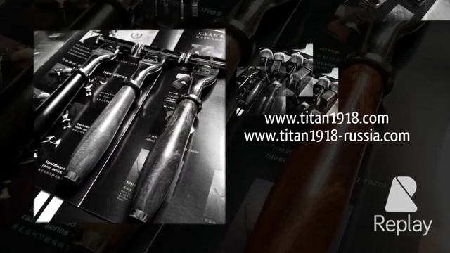 TITAN1918.com Японский бритвенный набор Титан 1918 - Бритвенный станок смотреть онлайн