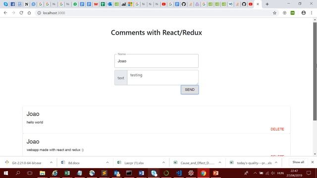 Blog webapp javascript, React/redux смотреть онлайн