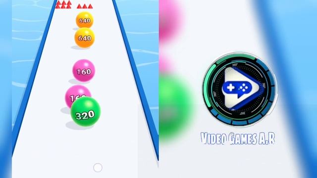 Ball Master: Ball Run 3D - Colorful Balls Run 2048 - all levels Gameplay Android iOS video mobile смотреть онлайн