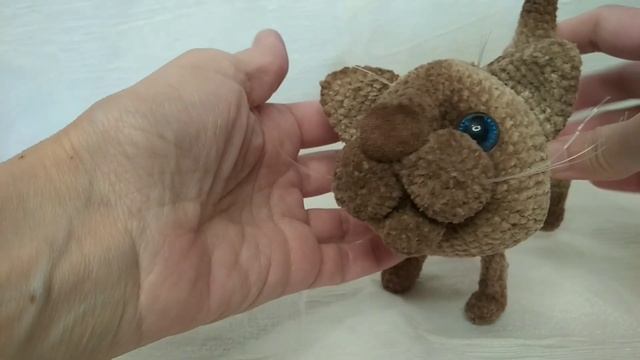 Сиамский котик по МК Елены Ермак смотреть онлайн