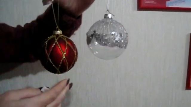 Шары на елку ручной работы из стекла смотреть онлайн