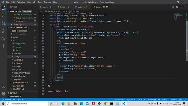 React JS Todo List App using Local Storage I React JS Beginner Project смотреть онлайн