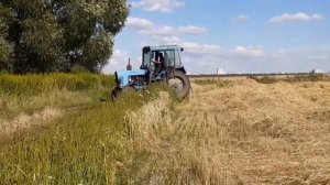 ? Уборка урожая ? Комбайн Дон 1500Б и КамАЗ.