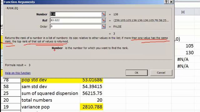 How to use Rank and Percentile functions in Excel смотреть онлайн