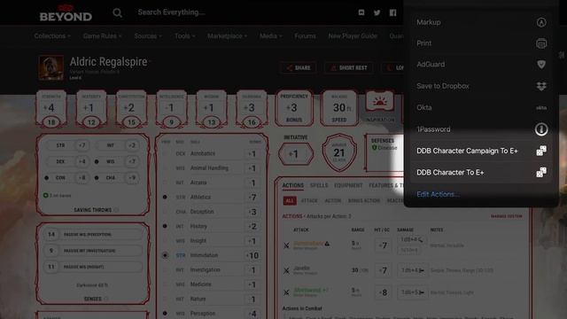 EncounterPlus Tips—Importing D&D Beyond Characters in to EncounterPlus смотреть онлайн