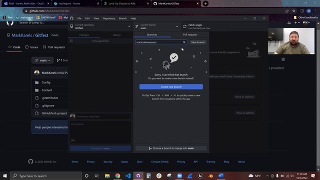 GitHub Desktop App w/Unreal Engine Project смотреть онлайн