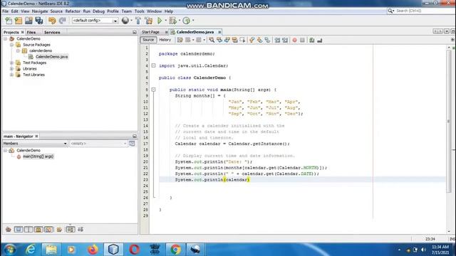 Java the complete Reference Ninth Edition (Chapter 19) Example (5) Calendar Class смотреть онлайн