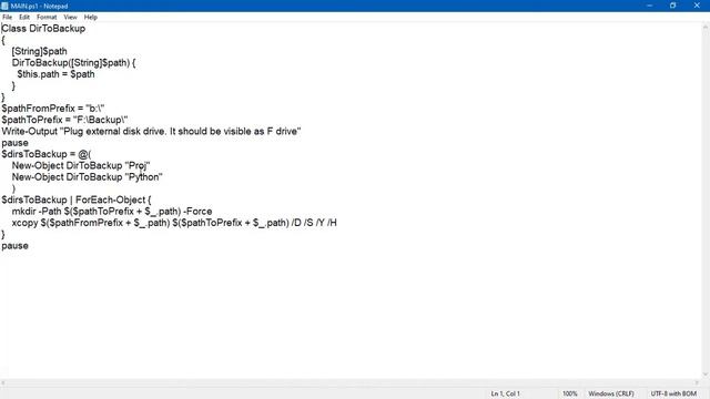 How to automate Windows backup in 5 mins with powershell ? смотреть онлайн