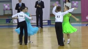 Спортивные танцы. Кубинский танец ча-ча-ча (Cha-cha-cha). Танцуют дети (начинающие).