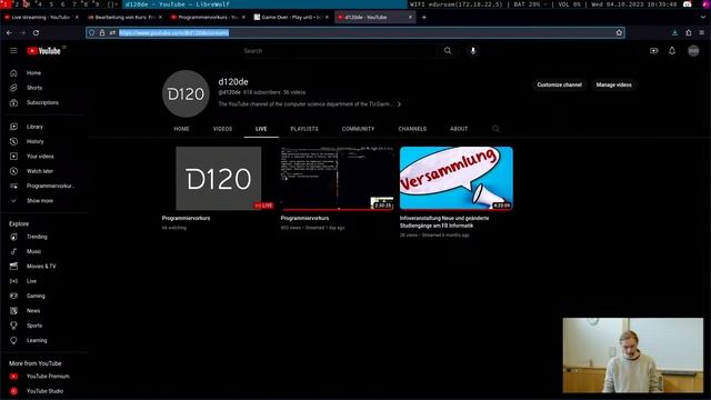 Programmiervorkurs смотреть онлайн