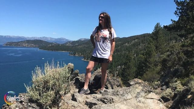 Cave Rock Hike - South Lake Tahoe, Nevada смотреть онлайн