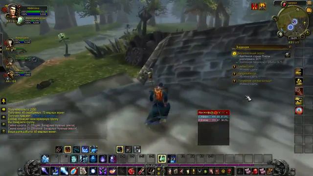 Играем в World Of Warcraft с друзьями часть 11