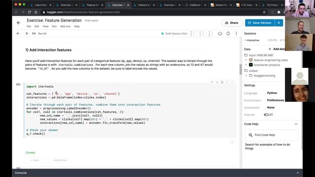 Kaggle Mini Courses - Feature Engineering смотреть онлайн
