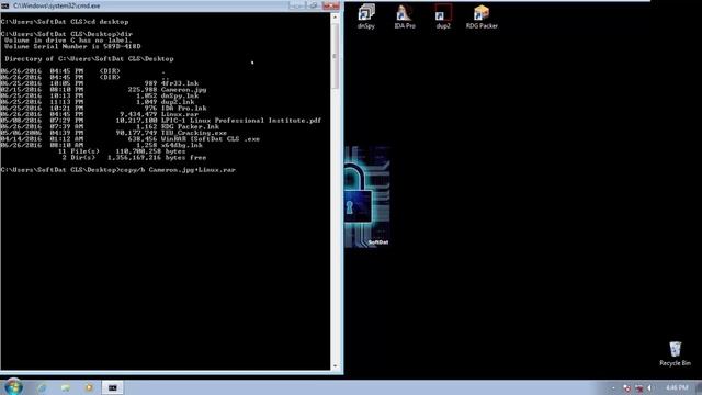 Steganography whith OS Windows Seven смотреть онлайн