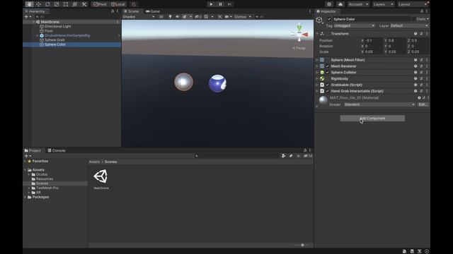 Hand Tracking (NO CONTROLLERS) | Unity VR Tutorial for Oculus Quest смотреть онлайн