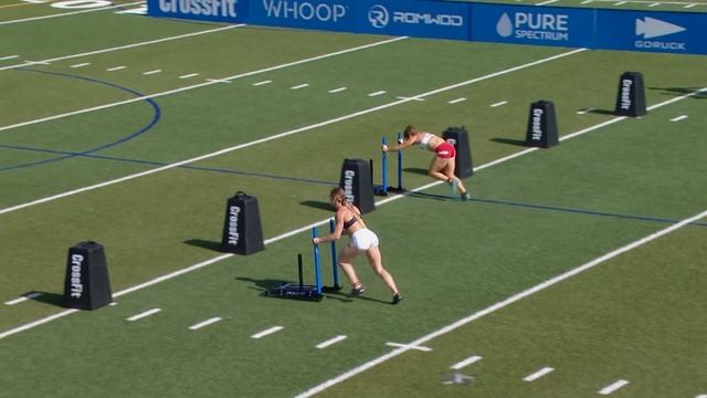 Sprint Sled Sprint - 2020 CrossFit Games смотреть онлайн