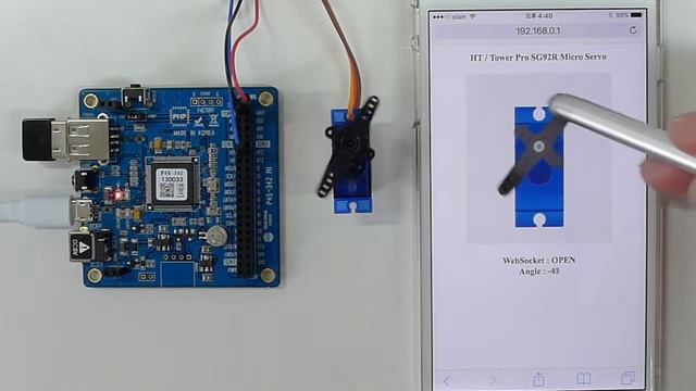 [HTML5/WS/CANVAS] Controlling a Servo Motor смотреть онлайн