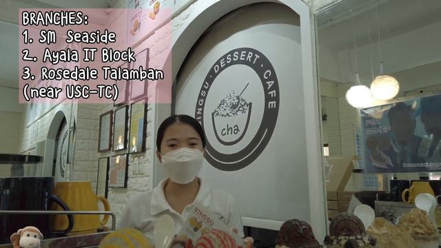 MUNKY EATS 🐵 I-CHA! Bingsu Dessert Cafe | Menu | #icha #bingsu