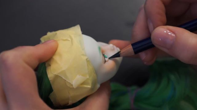 Faceup Tutorial №81 Frankie Stein Monster High OOAK Doll Repaint By WillStore