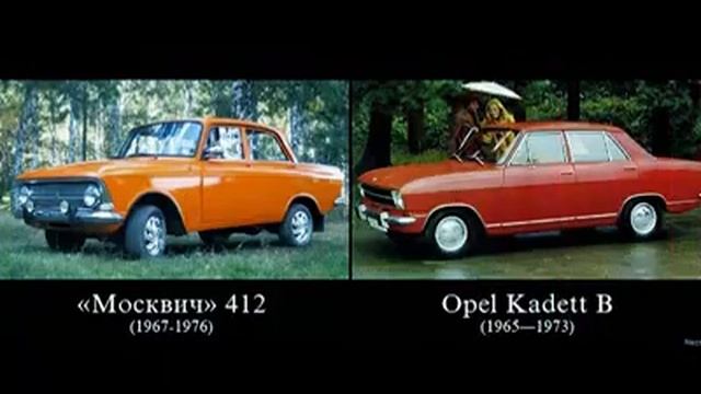 Собиқ СССР машиналари ва уларнинг аналоглари #қизиқарли_фактлар, #ретро смотреть онлайн