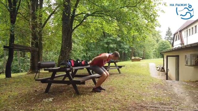 Отепя 2019, силовая тренировка юниорской сборной по лыжным гонкам. смотреть онлайн