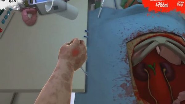 Surgeon Simulator 2013 [Пересадка почек в космосе!]