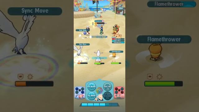 Pokémon Masters - Summer Event Full-Force UH 3v9 (F2P, No grids) смотреть онлайн