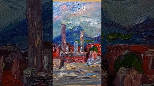 #pompei 40x30cm #archeological #history #vesuvius#Помпеи #археология #Италия #раскопки #Везувий смотреть онлайн