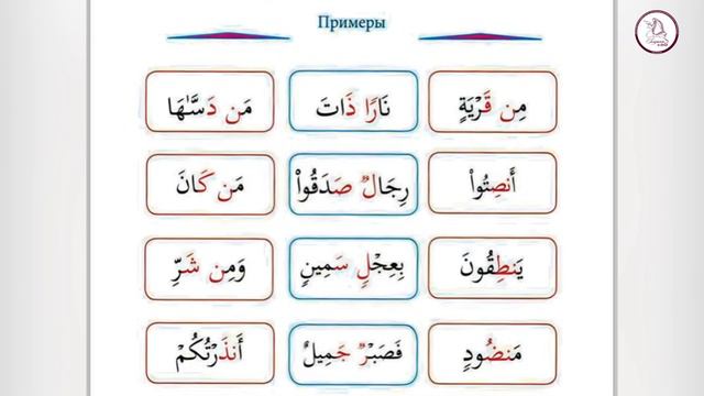 Рецитация Священного Корана 2я часть урок 6 смотреть онлайн