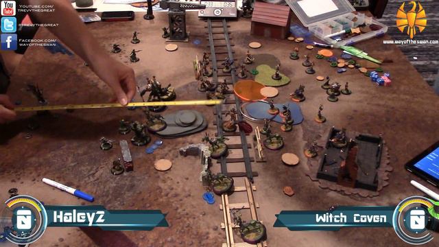 WotS Batrep 5 - NOVA Open Quarter Finals 75-point Warmachine/Hordes Battle Report смотреть онлайн