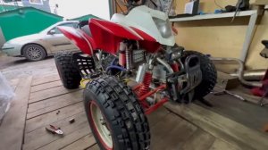 Делаем сход-развал на Irbis atv250s.