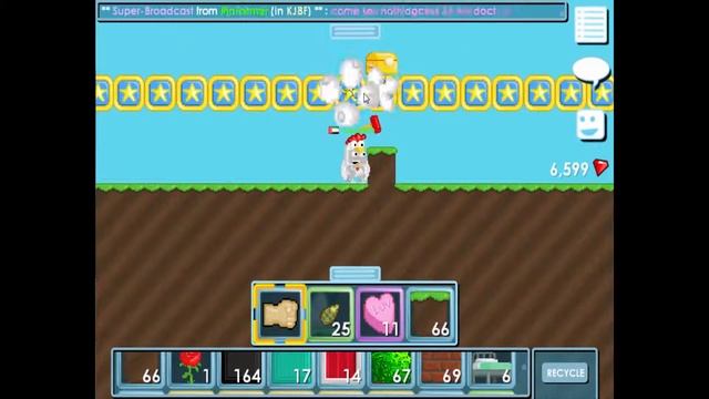 Growtopia| Breaking Golden Booty Chests