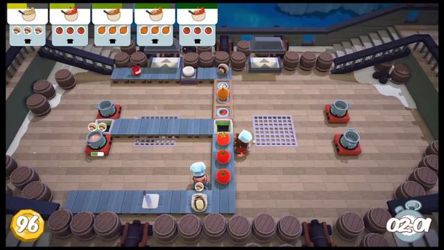 【Overcooked Gourmet Edition】Level 3-2