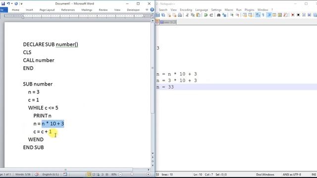 How to write output of QBASIC Program смотреть онлайн