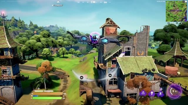 How to FLY a UFO in Fortnite Season 7... смотреть онлайн