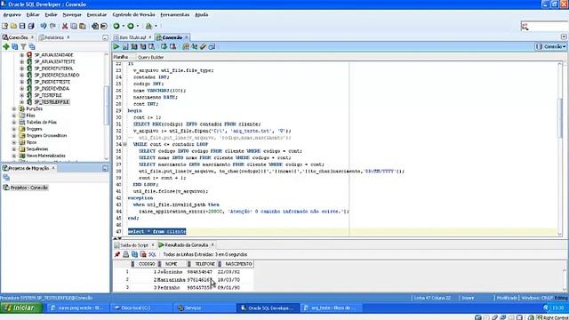 Utilizando UTL_FILE no Oracle para Gravar em Arquivos смотреть онлайн