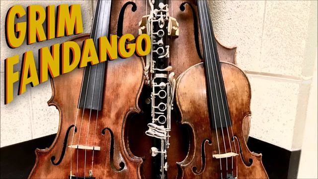 "Casino Calavera" | Grim Fandango (Jazz String Quartet + Clarinet Cover) смотреть онлайн