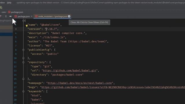 Updating NPM Packages to the latest Version смотреть онлайн