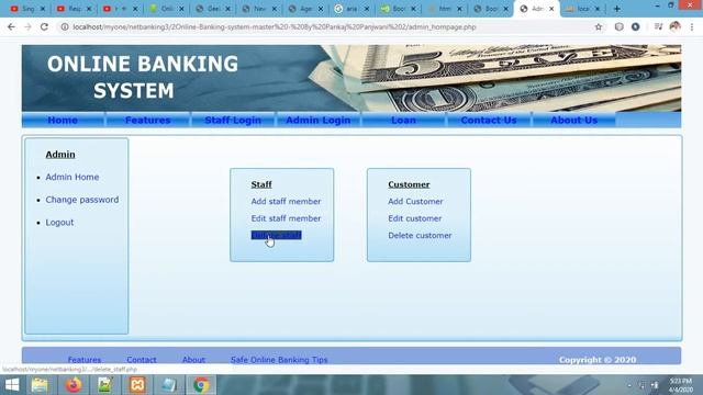 Online Banking System Project | PHP MYSQL Project смотреть онлайн