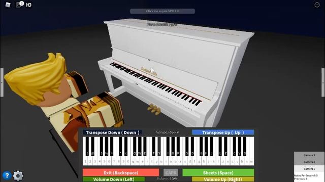 Bloody stream on Roblox piano [Sheets in desc] смотреть онлайн