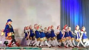 В роще пел соловушка Образцовый ансамбль танца Грация старшая и средняя группа 12.12.2015